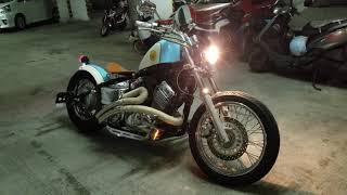 Yamaha Dragstar 400 Bobber [upl. by Ahsytal]