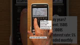 Regret Not Learning These Casio fxCG50 Financial Maths Tricks Sooner [upl. by Tray306]