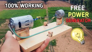 Free Energy Generator From Spring Mechanism  Self Running Generator  Fuel Less Generator [upl. by Anirod]