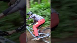 Best berms at Wharncliffe mtb bicycle downhill mountainbike bikeparks crash mountainbiketrail [upl. by Nodnarbal33]