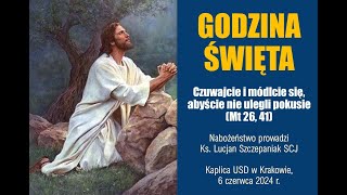 Godzina Święta  Transmisja z Kaplicy USD w Krakowie [upl. by Wernda]