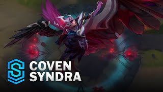 Coven Syndra Skin Spotlight  PreRelease  PBE Preview  League of Legends [upl. by Ahseinek]