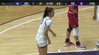 Portland Womens Basketball vs Gonzaga 6576  Full Game [upl. by Ybab]