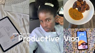 VLOG  productive week in my life foods clinics early mornings errands [upl. by Neila]