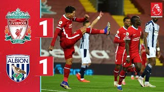 Highlights Mane scores but Reds held at Anfield  Liverpool vs WBA [upl. by Nigel]