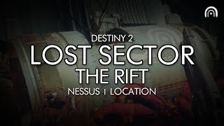 Destiny 2  Lost Sector The Rift Location Nessus [upl. by Devan849]