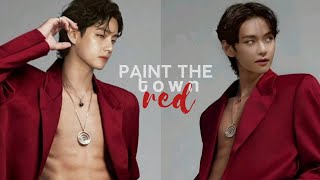 Kim Taehyung  Paint The Town Red  FMV [upl. by Nalorac]