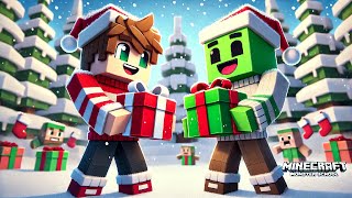 Monster School Christmas Gifts  Minecraft Animation [upl. by Kapoor]