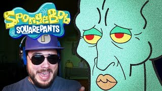 HANDSOME SQUIDWARD IS AN ANIMATRONIC  Random FNAF Fan Games Spongebob [upl. by Akimehs303]