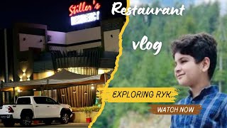 Stillers Restaurant  RYK  First Vlog [upl. by Shaffert309]