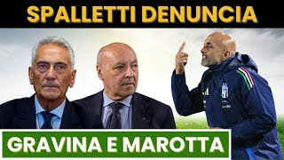 SPALLETTI DENUNCIA TUTTO MAROTTA E GRAVINA TREMANO [upl. by Ennybor]