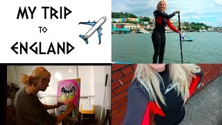 VLOG  Standup Paddle boarding amp ᴳᴿᴬᶠᶠᴵᵀᴵ [upl. by Anawat16]