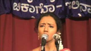 Priya Krishnamurthys quotIkko Node Rangana Putta Paadavaquot features Athrey Nadhan on Mridangam [upl. by Neddie]