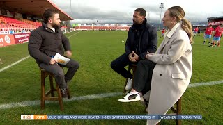 Rio Ferdinand at Sligo Rovers [upl. by Robertson]