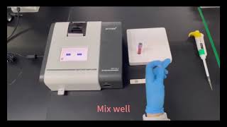 25OH D Rapid Quantitative Test Operation Videosandwich method [upl. by Richardo580]