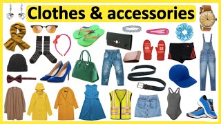 50 CLOTHES amp ACCESSORIES IN ENGLISH 👕 👖  Improve vocabulary amp pronunciation [upl. by Igic]