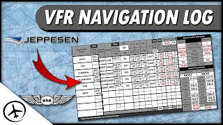 How to Fill Out a VFR Navigation Log [upl. by Crescin868]