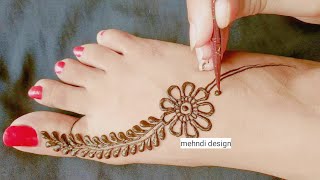 Pair ki mehandipair ki mehndi k designleg mehndi design mehndi ki design mehndidesign [upl. by Winer]