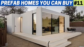 6 Great PREFAB HOMES 11 [upl. by Kcirdled608]