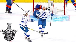 Dave Mishkin calls Lightning vs Islanders Game 4 ECF highlights [upl. by Saffier]