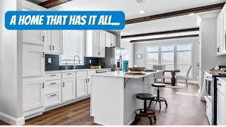 Stunning 3 Bedroom Manufactured Home Tour [upl. by Nalek]