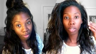 How To  Partial Vixen  Flip Over Method Sew In [upl. by Yekcaj825]