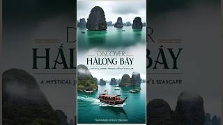 Discover The Enchanting Limestone Islands Of Halong Bay Vietnam travel travelvideos facts [upl. by Thordia]