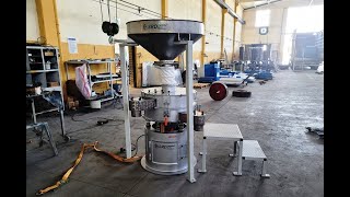 MİKRONİZE  DANSÖZ  ALGER ELEK CIRCULAR ROTARY VIBROTARY SIFTER  ROUND SIEVE SEPARATOR MACHINE [upl. by Holt]