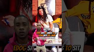 E Dog Says He Wants To Sit Down With FYB J Mane After He Said This About Him fybjmane chiraq [upl. by Oakleil]