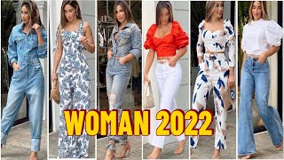 20 OUTFITS MODA DEL AÑO 2022 LINDAS COMBINACIONES PARA TODA OCASIÓN 😍MUJER OUTFITS  PAGINA WED😱 [upl. by Yajnas158]