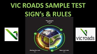 ONLINE KNOWLEDGE TEST 2  SAMPLE QUESTIONS  SIGN amp RULES  VICROADS  MELBOURNE 2022 [upl. by Aivato753]