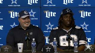 Tyler Guyton Introduction Press Conference  Dallas Cowboys 2024 [upl. by Putnam]