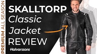 Halvarssons Skalltorp  Best vintage leather motorcycle jacket [upl. by Mal]