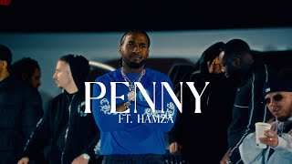 reezy  PENNY ft Hamza Official Video [upl. by Ahsirak]