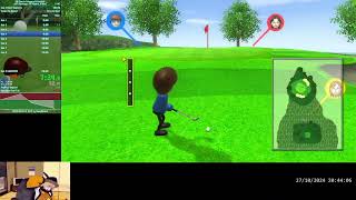 FWR Wii Sports Golf 4player 9 hole in 1813 [upl. by Stralka922]