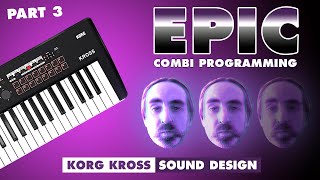 Korg Kross Tutorial  EPIC COMBI Part 3 Magic Harmony Layers [upl. by Dewar726]