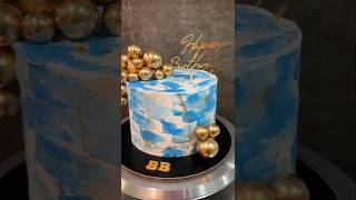 simple cake art technique to make a cake stand out by MasterBaker Oindrila Bala  spackled cake reel [upl. by Dominga]