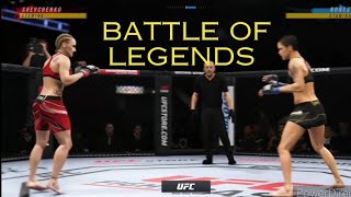 The Ultimate Showdown Valentina Shevchenko vs Amanda Nunes [upl. by Garald]