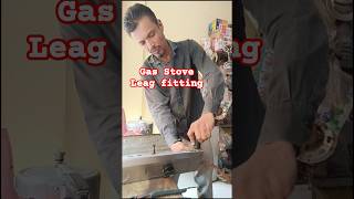 Gas Stove leag fitting [upl. by Aihsema]