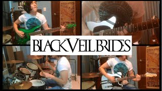 Fallen Angels  Black Veil Brides Instrumental Cover [upl. by Sair]