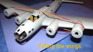 ACADEMY 172 B17 G Flying Fortress  A Building Review Pt1 [upl. by Atinas880]