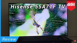 Hisense 55A71F 55inch UHD 4K Smart LED TV Review  Best 55inch TV Under Rs 40K [upl. by Ahmar]