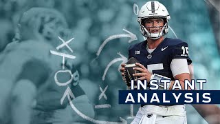 Instant Analysis Has Penn State FINALLY Found QB1  Penn State vs Kent State Recap [upl. by Teena]