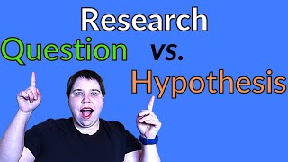 Research Question vs Hypothesis how to convert research questions into hypotheses [upl. by Yztim]