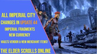 All Imperial City Changes in ESO Update 44 [upl. by Fihsak]