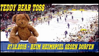 Das Derby  TeddyBear Toss  EHCWaldkraiburg vs ESC Dorfen  271215 [upl. by Sulamith]