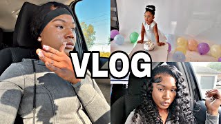 VLOG  DAY IN THE LIFE AS A SINGLE MOM  KINSLEY’S 3rd BIRTHDAY PHOTOSHOOT [upl. by Enilav69]