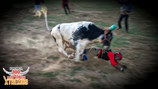 PATITAS PA QUE LAS QUIERO CÓRRELE JINETE QUE TE ALCANZA EL TORO R EL 300 EN EL ROSARIO NAY 2023 [upl. by Ynohtnakram]