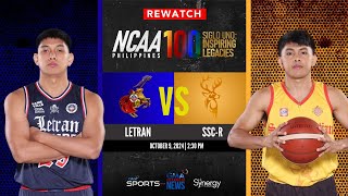 Letran vs SSCR Men’s Basketball  NCAA Season 100  Replay [upl. by Buckley510]