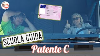 ANDIAMO a SCUOLA GUIDA per la PATENTE C [upl. by Yrak]